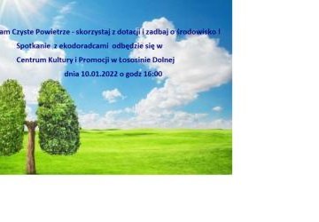 Spotkanie z Ekodoradcami w Centrum Kultury i Promocji w Łososinie Dolnej