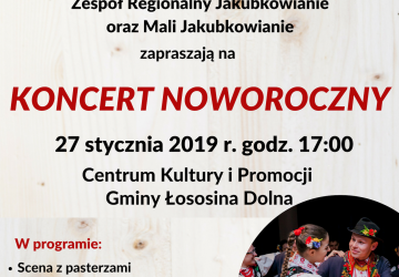 Zapraszamy na Koncert Noworoczny ZR Jakubkowianie oraz Mali Jakubkowianie
