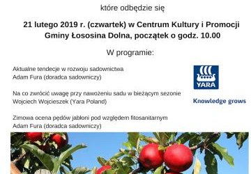 Zimowe seminarium sadownicze