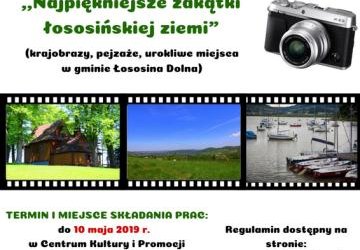 Konkurs Fotograficzny pn. „Najpiękniejsze zakątki łososińskiej ziemi”