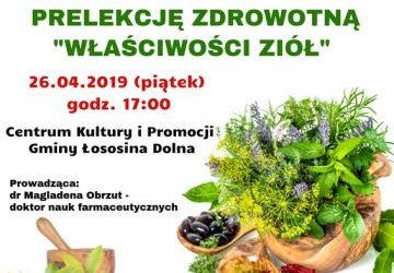 Prelekcja zdrowotna nt.