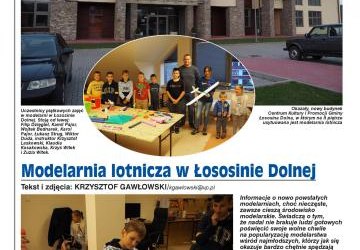 Modelarnia lotnicza w Łososinie Dolnej