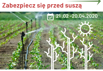 Zabezpiecz gospodarstwo przed suszą, złóż wniosek o dotację