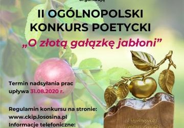 II Ogólnopolski Konkurs Poetycki „O złotą gałązkę jabłoni”