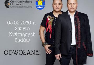 Święto Kwitnących Sadów – ODWOŁANE