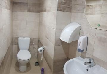 Remont pomieszczeń sanitarnych oraz korytarza w OSP Tęgoborze!